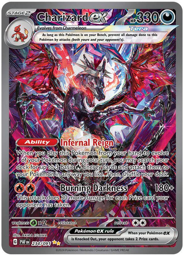 Breaks Paldean Fates booster pack